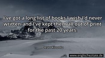 Englisches Zitat von Dean Koontz als Bild