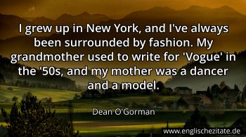 Englisches Zitat von Dean O'Gorman als Bild