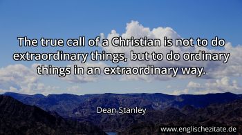Englisches Zitat von Dean Stanley als Bild