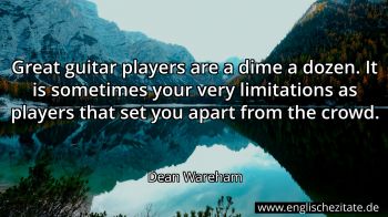 Englisches Zitat von Dean Wareham als Bild