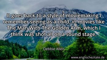 Englisches Zitat von Debbie Allen als Bild