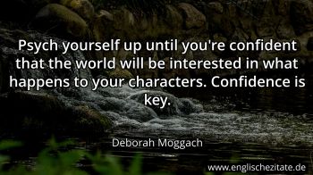 Englisches Zitat von Deborah Moggach als Bild