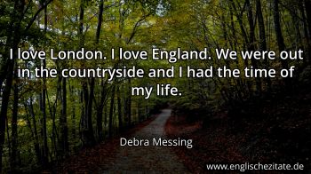 Englisches Zitat von Debra Messing als Bild
