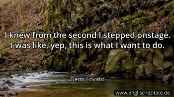 Englisches Zitat von Demi Lovato als Bild