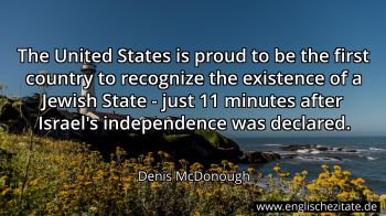 Englisches Zitat von Denis McDonough als Bild