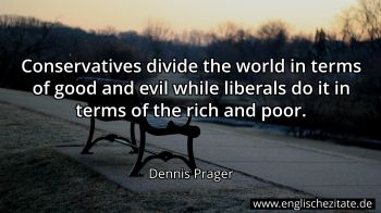 Englisches Zitat von Dennis Prager als Bild
