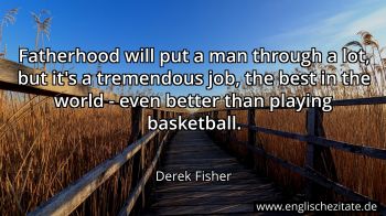 Englisches Zitat von Derek Fisher als Bild