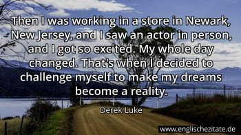 Englisches Zitat von Derek Luke als Bild