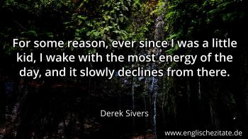 Englisches Zitat von Derek Sivers als Bild