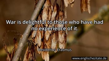 Englisches Zitat von Desiderius Erasmus als Bild