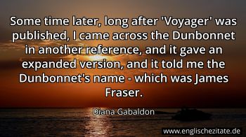 Englisches Zitat von Diana Gabaldon als Bild