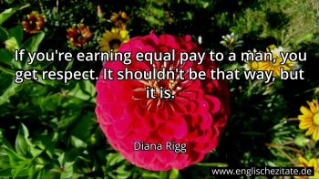 Englisches Zitat von Diana Rigg als Bild