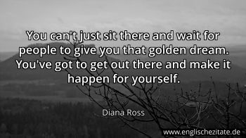 Englisches Zitat von Diana Ross als Bild