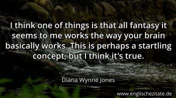 Englisches Zitat von Diana Wynne Jones als Bild