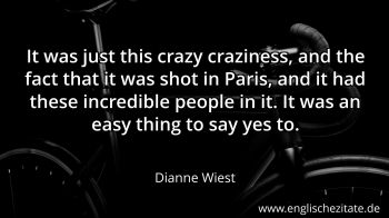 Englisches Zitat von Dianne Wiest als Bild