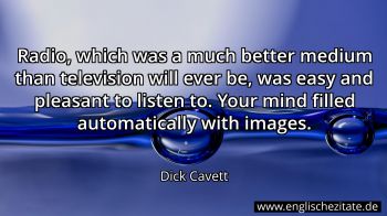 Englisches Zitat von Dick Cavett als Bild