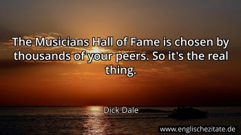 Englisches Zitat von Dick Dale als Bild