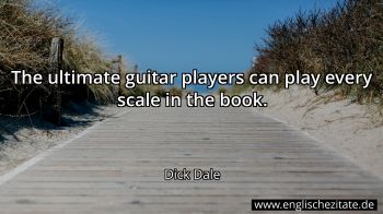Englisches Zitat von Dick Dale als Bild