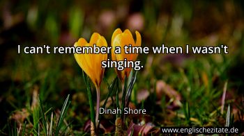 Englisches Zitat von Dinah Shore als Bild