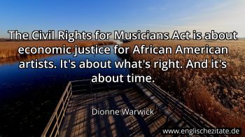 Englisches Zitat von Dionne Warwick als Bild