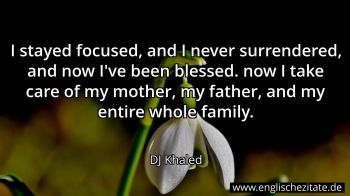 Englisches Zitat von DJ Khaled als Bild