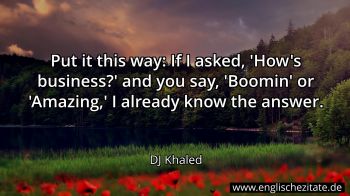 Englisches Zitat von DJ Khaled als Bild