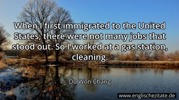 Englisches Zitat von Do Won Chang als Bild