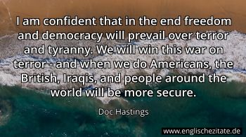 Englisches Zitat von Doc Hastings als Bild