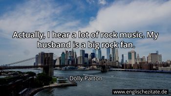Englisches Zitat von Dolly Parton als Bild