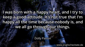 Englisches Zitat von Dolly Parton als Bild