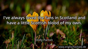 Englisches Zitat von Dolly Parton als Bild