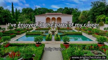 Englisches Zitat von Dolly Parton als Bild