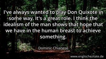 Englisches Zitat von Dominic Chianese als Bild