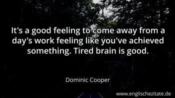 Englisches Zitat von Dominic Cooper als Bild