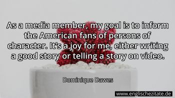 Englisches Zitat von Dominique Dawes als Bild