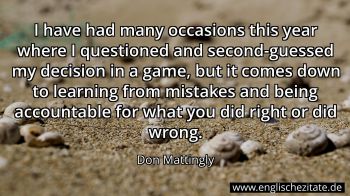 Englisches Zitat von Don Mattingly als Bild