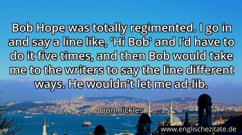 Englisches Zitat von Don Rickles als Bild