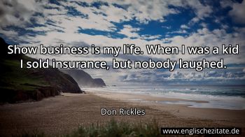 Englisches Zitat von Don Rickles als Bild