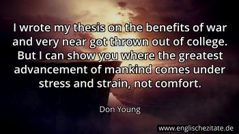 Englisches Zitat von Don Young als Bild