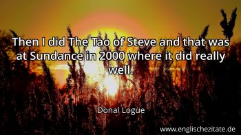Englisches Zitat von Donal Logue als Bild