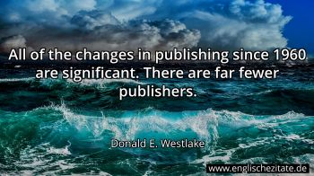 Englisches Zitat von Donald E. Westlake als Bild