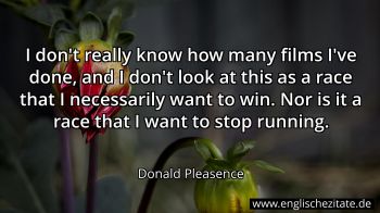 Englisches Zitat von Donald Pleasence als Bild