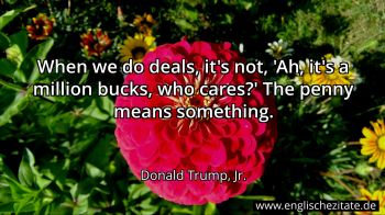 Englisches Zitat von Donald Trump, Jr. als Bild