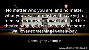 Englisches Zitat von Donna Lynne Champlin als Bild