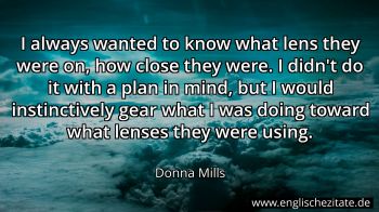 Englisches Zitat von Donna Mills als Bild