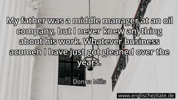 Englisches Zitat von Donna Mills als Bild