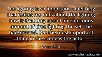Englisches Zitat von Donna Mills als Bild