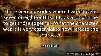 Englisches Zitat von Donna Mills als Bild