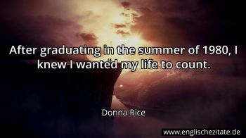 Englisches Zitat von Donna Rice als Bild