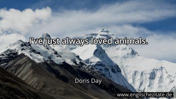 Englisches Zitat von Doris Day als Bild